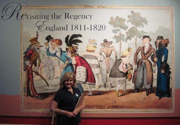 Cheryl Bolen toured the Regency Exhibit at California's Huntington Library in 2011, the two-hundredth anniversary of the beginning of the Regency.